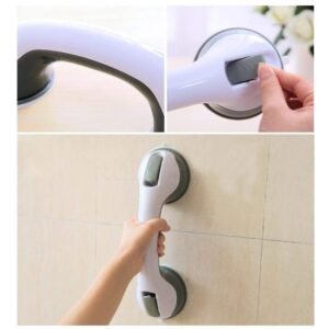 Soporte de Seguridad para Baño con Fijación por Succión