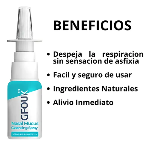 Limpiador Nasal GFOUK Alivio Instantáneo