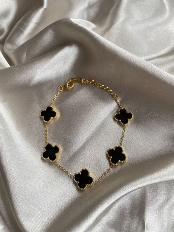 Combo Trébol Collar Vn Clf + Pulsera