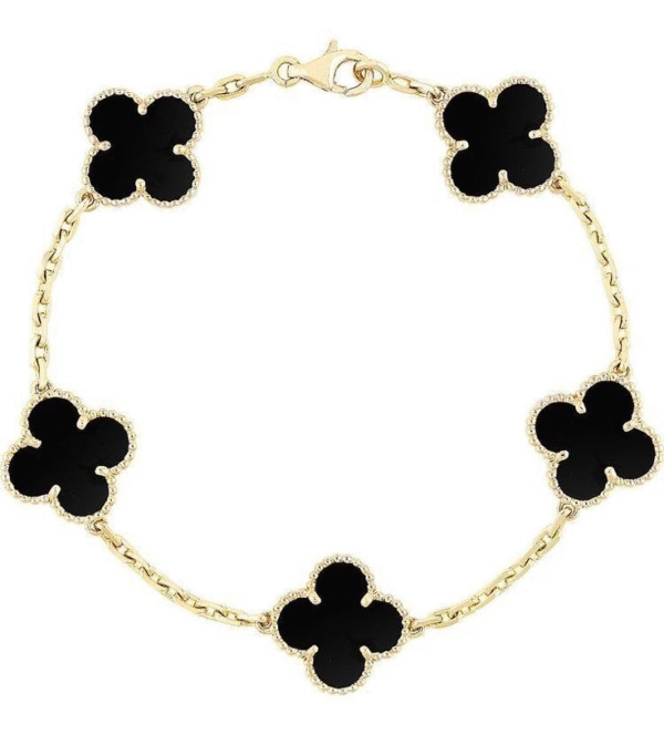 Combo Trébol Collar Vn Clf + Pulsera