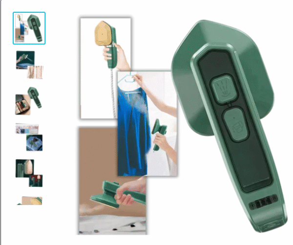 Mini Plancha de Vapor Portátil para Ropa