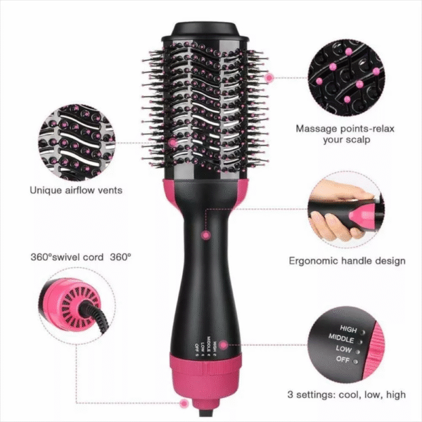 Cepillo Secador y Estilizador Revlon One Step 3 en 1