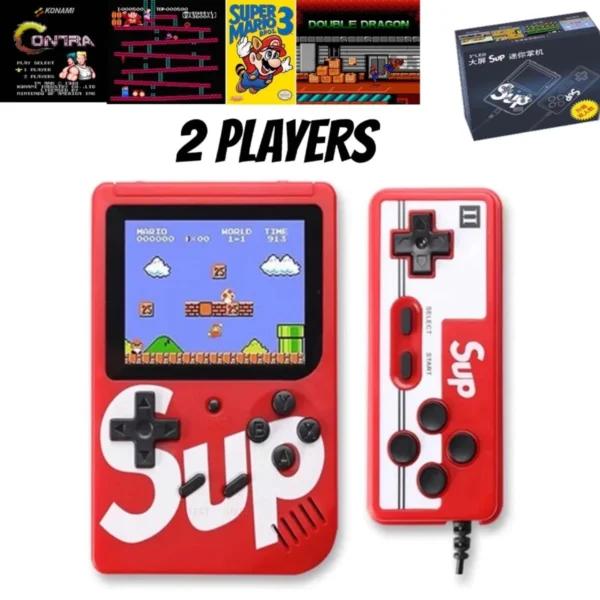 Mini Consola Retro Game Boy + Gamepad