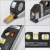 Nivel Láser Fixit Level Pro 3 con Cinta Métrica y Niveles de Burbuja