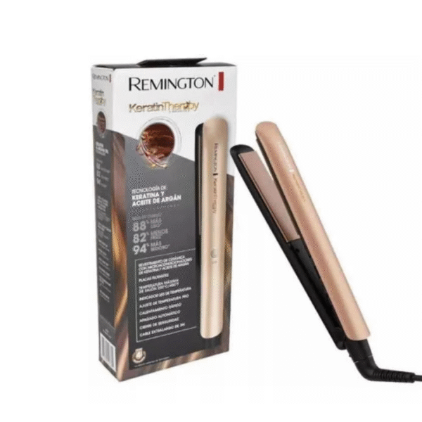 COMBO Plancha Remington Keratin Therapy + Secador Nova
