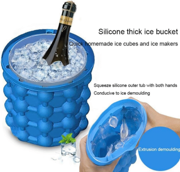 Cubo de Silicona para Hacer Hielo