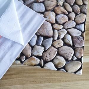 Adhesivo para Pared Textura Piedra X3