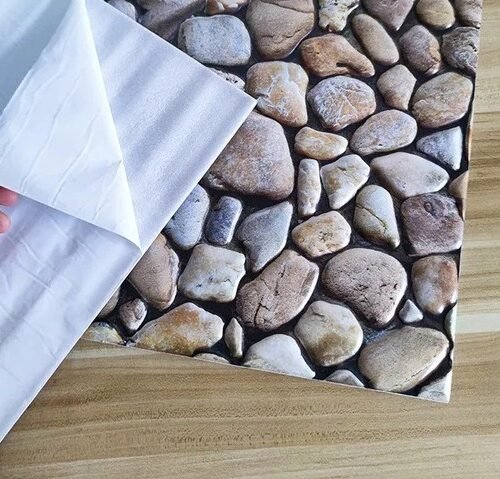 Adhesivo para Pared Textura Piedra X3