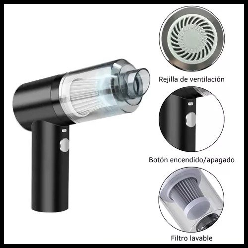 Mini Aspiradora Portátil con USB
