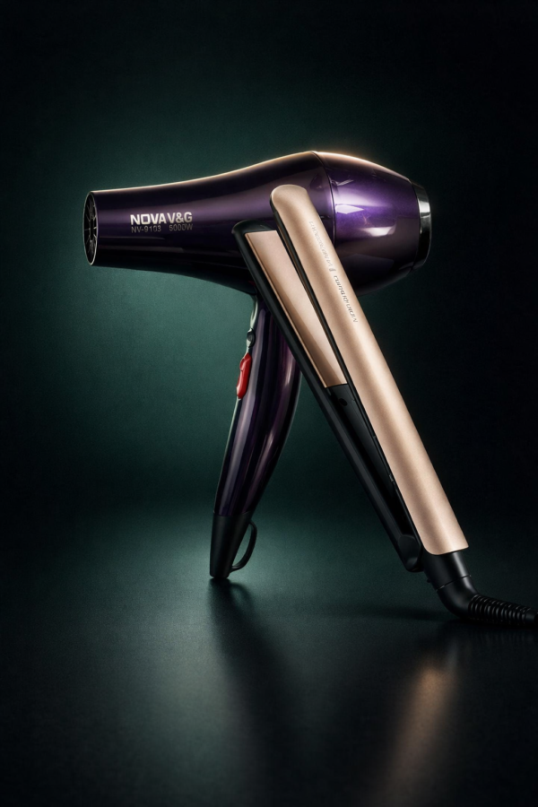 Combo Plancha Remington Keratin Therapy + Secador Nova