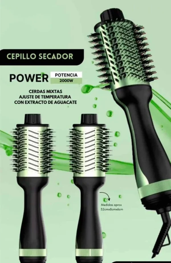 Combo Plancha Remignton Shine Therapy + Cepillo Secador Avocado