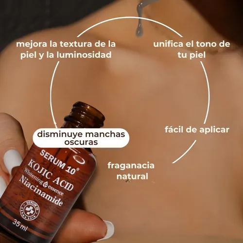 Combo Sérum y Jabón Despigmentante con Ácido Kójico
