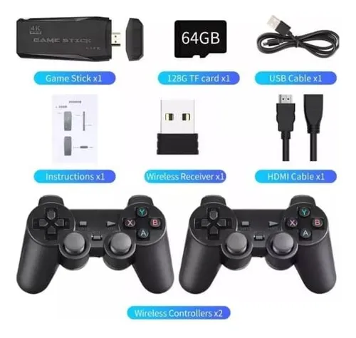 Consola Retro Game Stick M8 + 10000 Juegos Clásicos