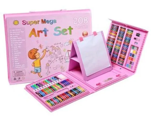 Set de Arte Infantil con Maletín 208 Piezas