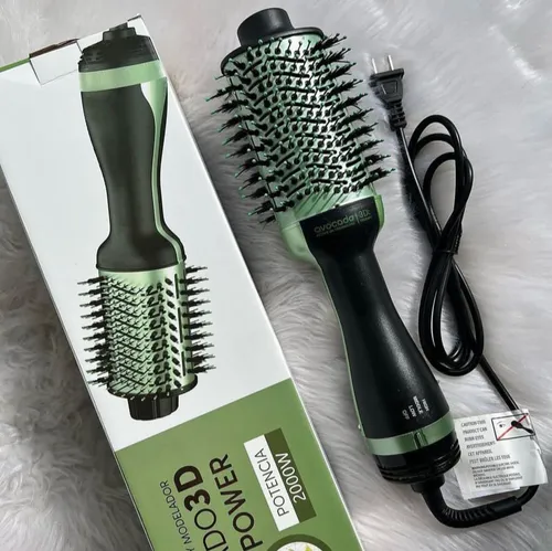 Combo Plancha Remignton Shine Therapy + Cepillo Secador Avocado