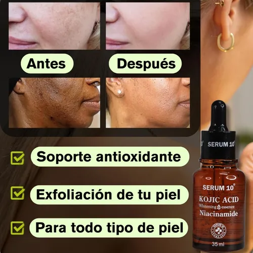 Combo Sérum y Jabón Despigmentante con Ácido Kójico