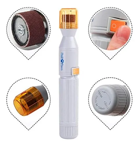Limador Eléctrico de Uñas para Mascotas