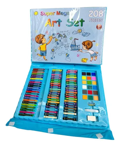 Set de Arte Infantil con Maletín 208 Piezas