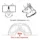 Lentes Googles para Perro Grande + Estuche