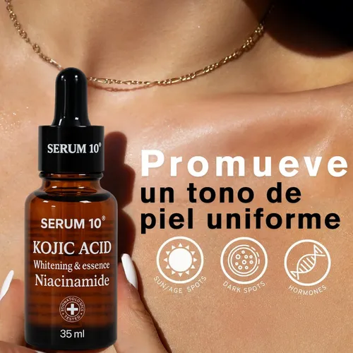 Combo Sérum y Jabón Despigmentante con Ácido Kójico