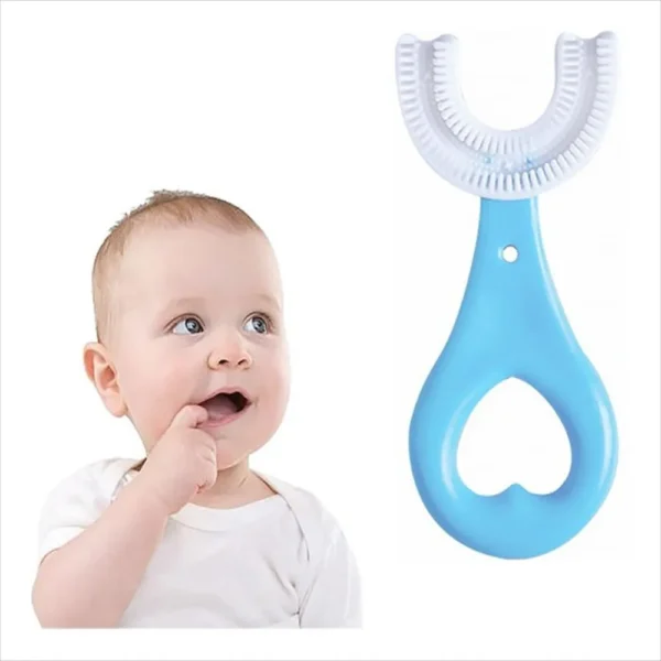 Cepillo de Dientes Infantil en Forma de U