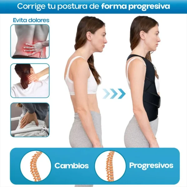 Corrector de Postura Ortopédico con Faja Moldeadora