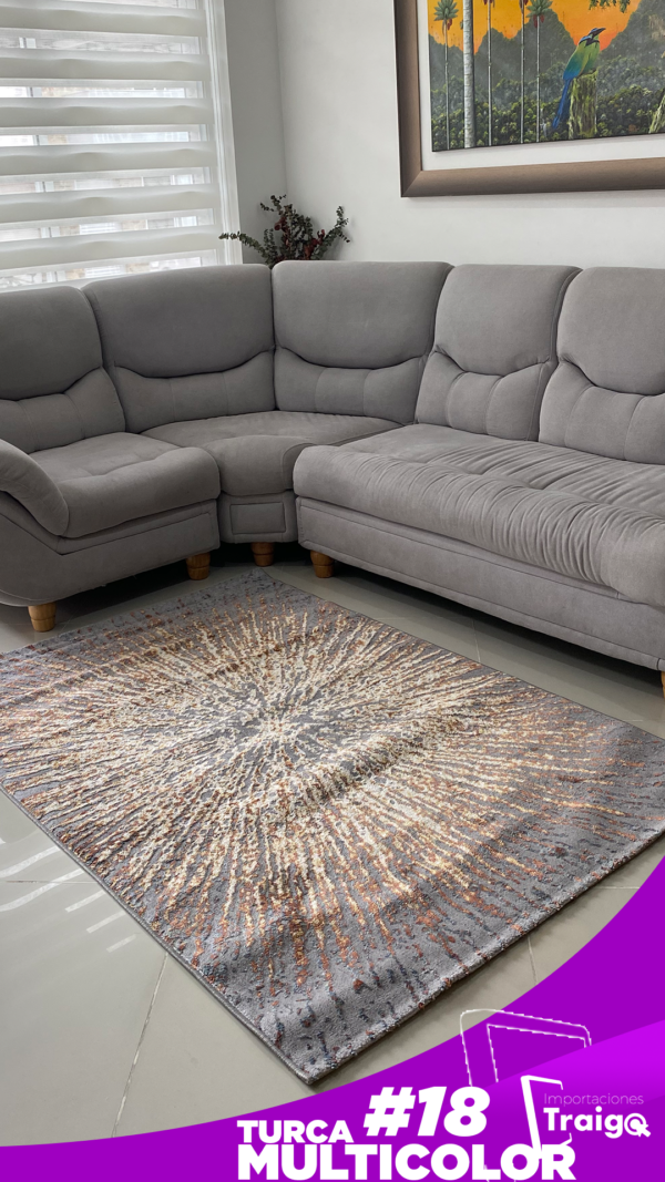 Alfombra Turca Colección Multicolor 1.20m x 1.70m