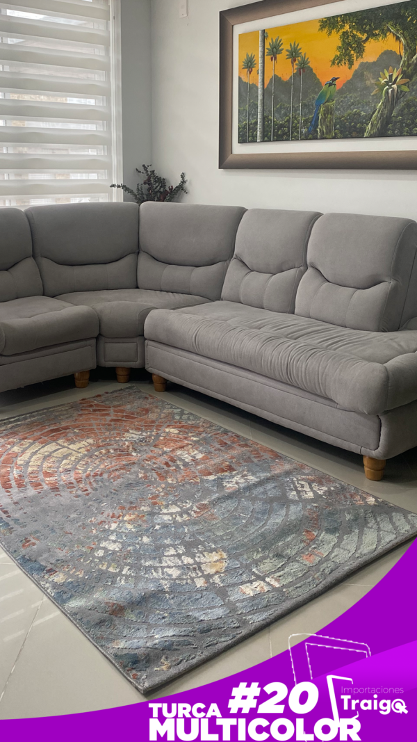 Alfombra Turca Colección Multicolor 1.20m x 1.70m