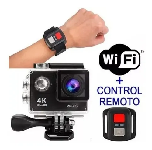 Cámara Deportiva 4K HD Réplica 1.1 Sumergible