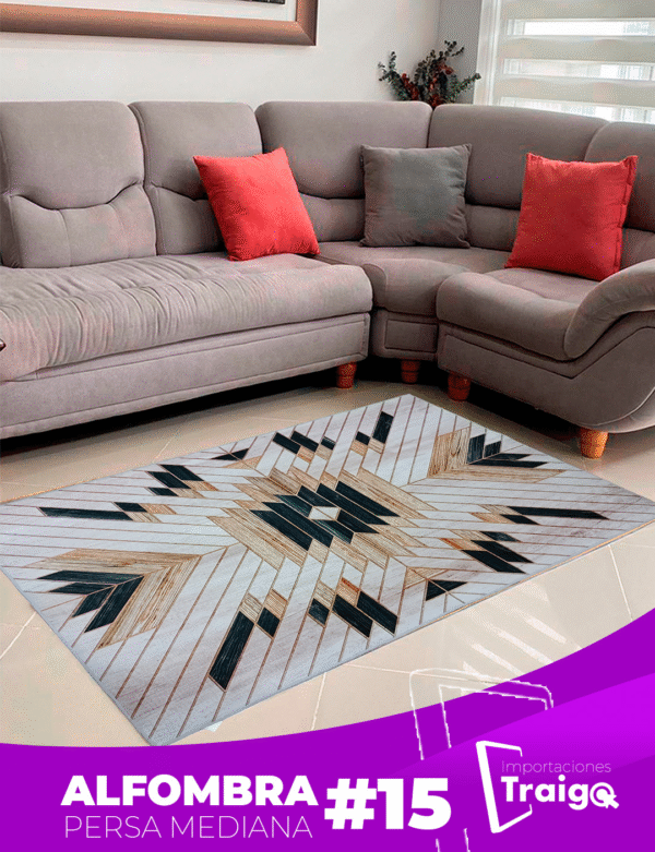 alfombra-mediana-hogar-decoración-tipo-persa-modelo-15 Alfombra Tipo Persa Mediana 1.5 m x 1 m
