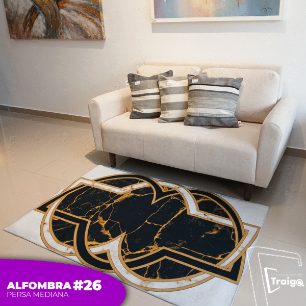 alfombra-mediana-hogar-decoración-tipo-persa-modelo-26 Alfombra Tipo Persa Mediana 1.5 m x 1 m