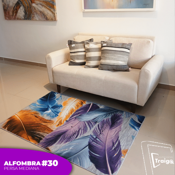 alfombra-mediana-hogar-decoración-tipo-persa-modelo-30 Alfombra Tipo Persa Mediana 1.5 m x 1 m