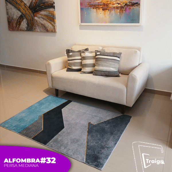 alfombra-mediana-hogar-decoración-tipo-persa-modelo-32 Alfombra Tipo Persa Mediana 1.5 m x 1 m