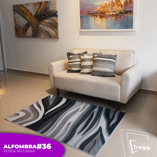 alfombra-mediana-hogar-decoración-tipo-persa-modelo-36 Alfombra Tipo Persa Mediana 1.5 m x 1 m