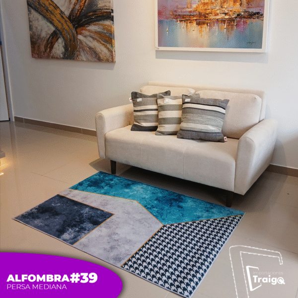 alfombra-mediana-hogar-decoración-tipo-persa-modelo-39 Alfombra Tipo Persa Mediana 1.5 m x 1 m