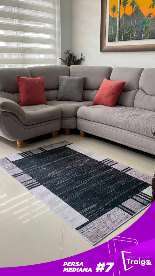 alfombra-mediana-hogar-decoración-tipo-persa-modelo-7 Alfombra Tipo Persa Mediana 1.5 m x 1 m