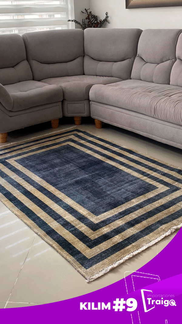 Alfombra Turca Colección KILIM de 1.20 m x 1.70 m