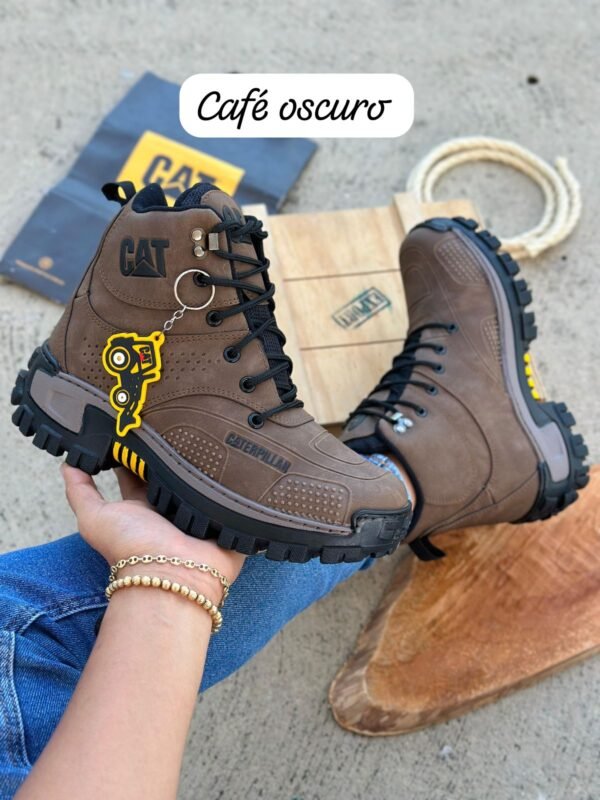 botas-caterpillar-cafe-oscuro Botas CAT Suela Alta