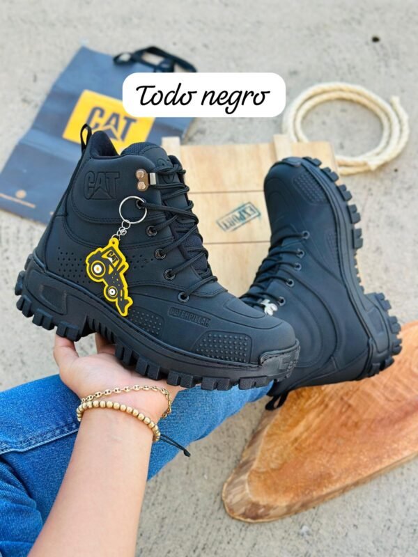 botas-caterpillar-todo-negro Botas CAT Suela Alta