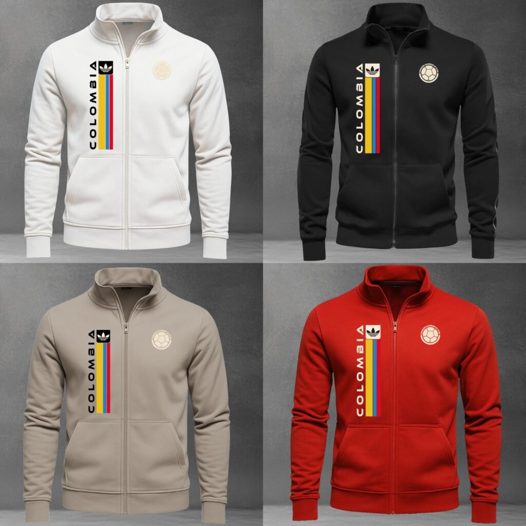 Chaqueta Deportiva Colombia Cuello Alto
