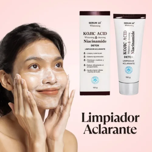 Limpiador Aclarante Facial con Ácido Kójico y Niacinamida Serum10