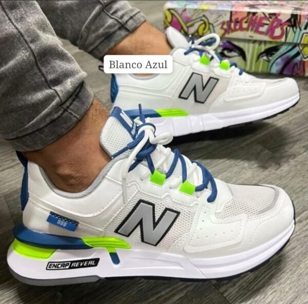 new-balance-099-blanco-azul NB 999 Elite