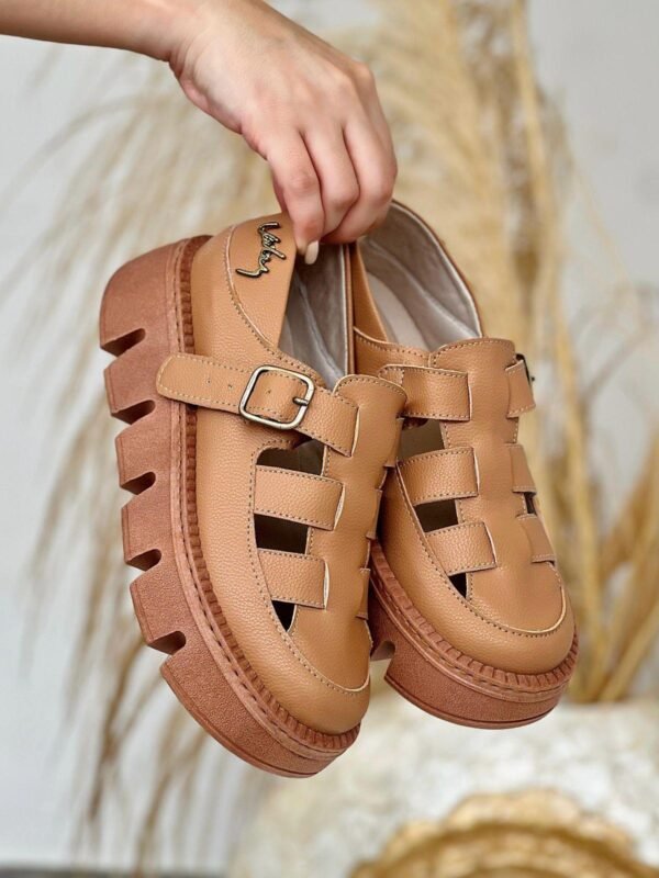 sandalias-plataforma-velez-marron- Sandalias Vlz en Plataforma