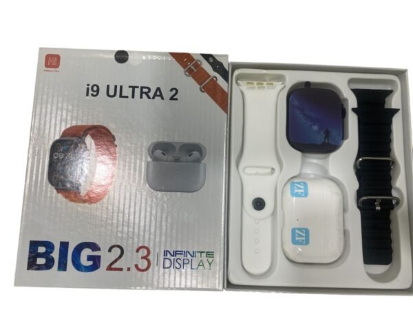 Combo Smartwatch I9 Ultra 2 + Audífonos y Set de Accesorios