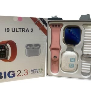 Combo Smartwatch I9 Ultra 2 + Audífonos y Set de Accesorios