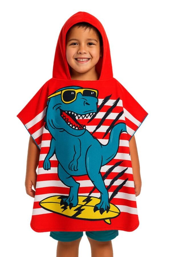 Toalla con Capucha Infantil de Microfibra