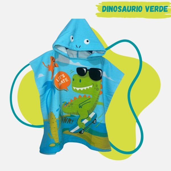 Toalla con Capucha Infantil de Microfibra