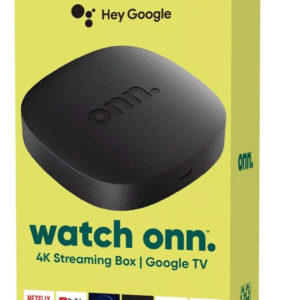 Dispositivo de Streaming Watch Onn 4K con Google TV 