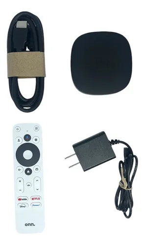 Dispositivo de Streaming Watch Onn 4K con Google TV 