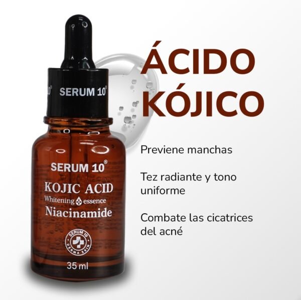 serum-acido-kojico-niacinamida-serum10 Ácido Kójico + Niacinamida Esencia Aclarante Serum10